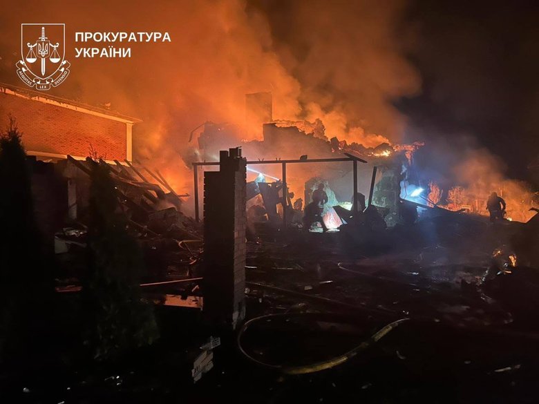 удар по Київщині