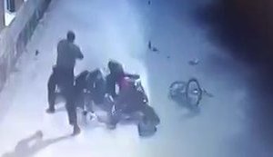 Мотоцикліст збив трьох велосипедистів і пішохода в Бродах на Львівщині. ВІДЕО камер спостереження