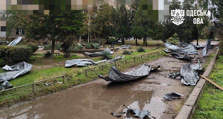 Удар РФ по Одещині
