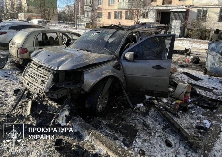 Car explosion in Kyiv