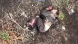 окупант із відірваною ногою