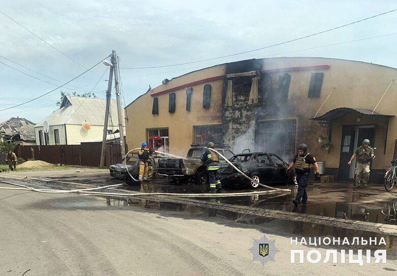 Последствия вражеских обстрелов Донетчины 07 Последствия вражеских обстрелов Донетчины 07