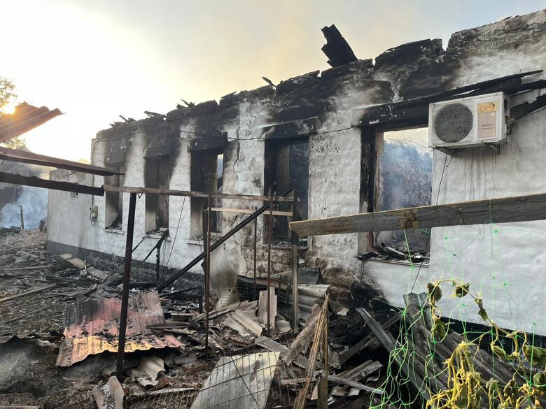 Наслідки обстрілів Донеччини