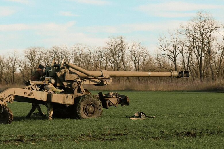Боевая работа батареи FH-70 03