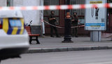 Около 100 нацгвардейцев и техника участвуют в спецоперации по освобождению заложников в Луцке. ФОТО