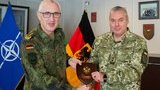 Делегація ЗСУ на чолі із заступником начальника Генштабу Наєвим відвідала Стратегічне командування НАТО з операцій. ФОТО