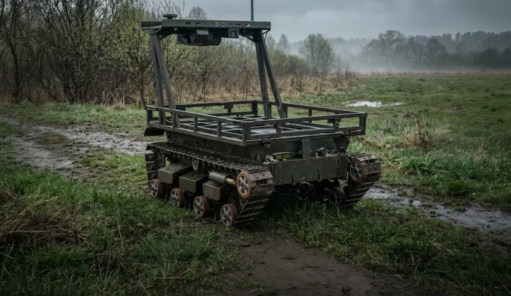 Россияне с помощью FPV-дронов атаковали эвакуационный робот с гражданскими лицами, несмотря на красные кресты, - 33-й полк