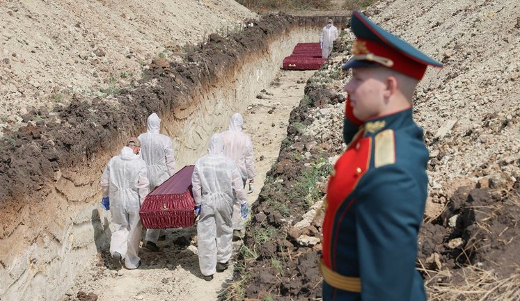 Похоронний бізнес у Росії показує рекордне зростання на тлі величезних втрат в Україні