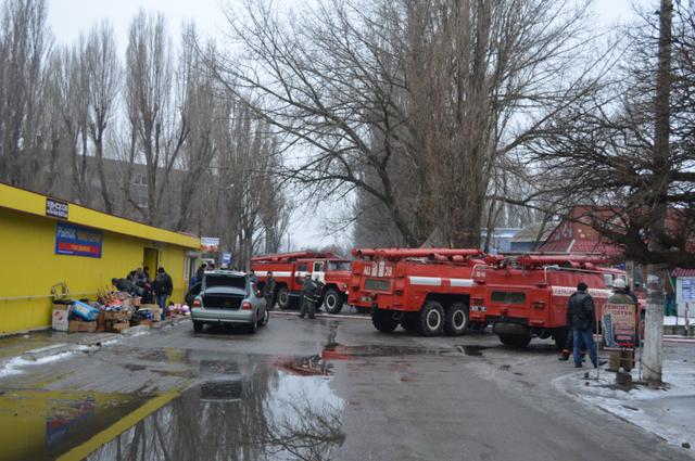 пожар никополь