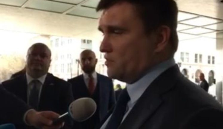 US will not bargain over Ukraine, - Klimkin after meeting with Tillerson