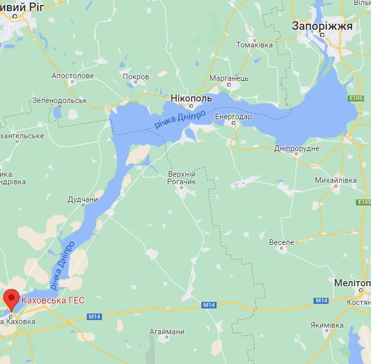 Russians purposefully commit ecocide by draining Kakhovka reservoir, - Vereshchuk 01