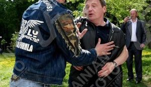У Печерского суда опознали бойца "Беркута", который совершал нападения. ФОТОрепортаж