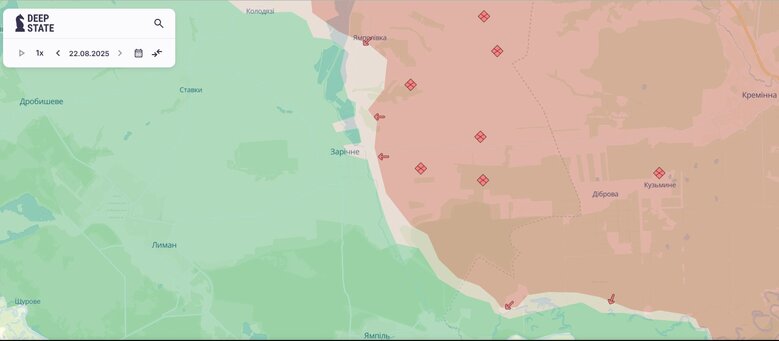 Updated maps by DeepState