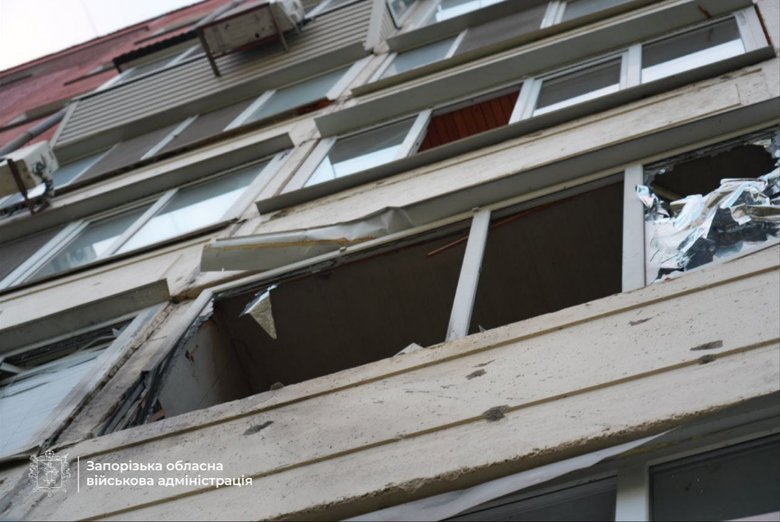 Удар по Запоріжжю 10 вересня