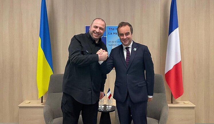 Умєров зустрівся з Лекорню: обговорили розвиток ОПК та співпрацю у ракетній сфері