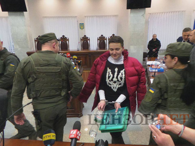 Апелляционный суд Киева оставил Савченко под стражей 06