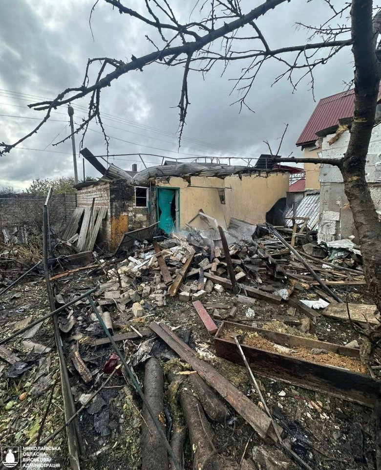 Денна атака на Миколаїв: російський дрон пошкодив чотири приватні будинки