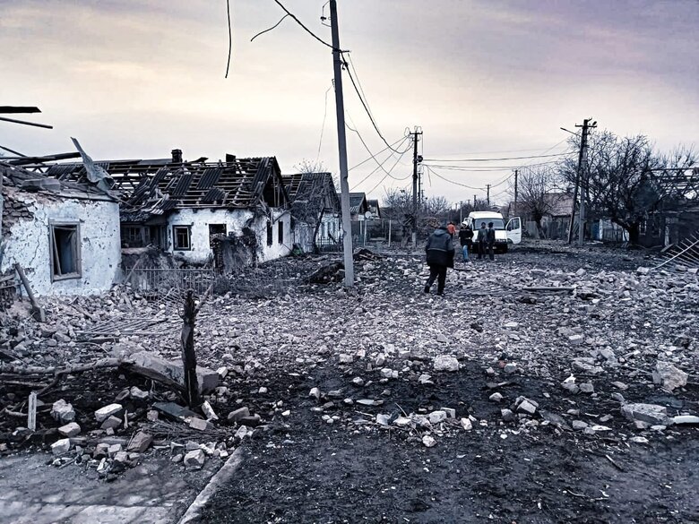 Consequences of enemy shelling of Kherson region 11