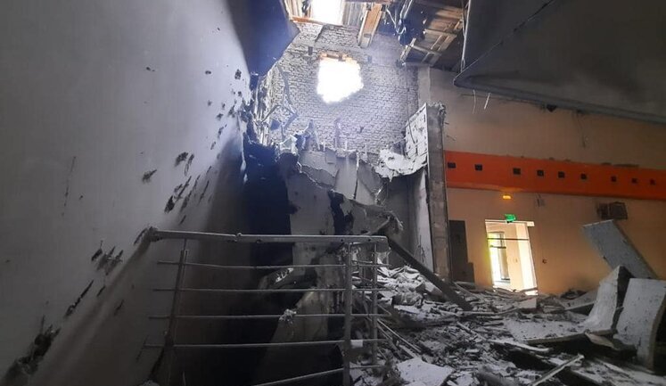 Body of girl under rubble of shelled house in Ochakovo. PHOTO 18+