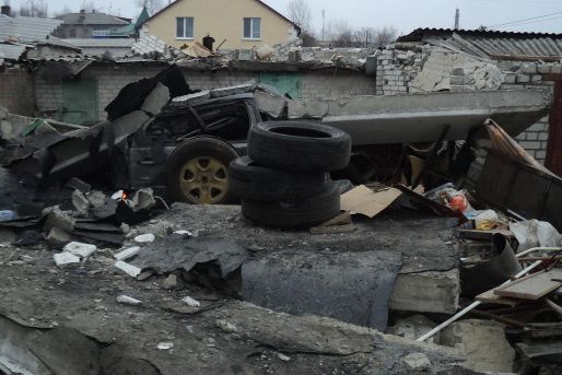 взрыв купянск гараж