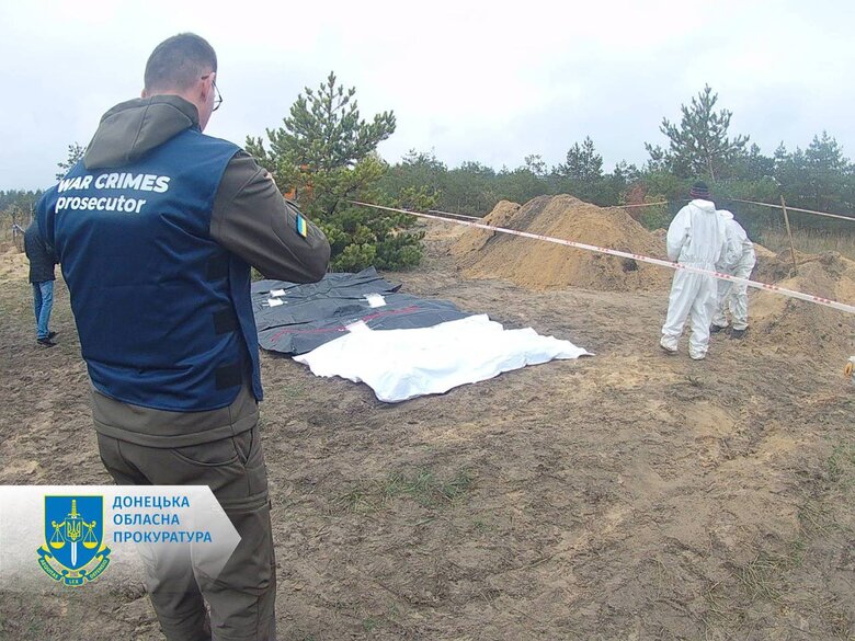 У деокупованих Святогірську та Лимані виявлено місця масових поховань. Наймолодшій жертві лише рік, - Офіс генпрокурора 02