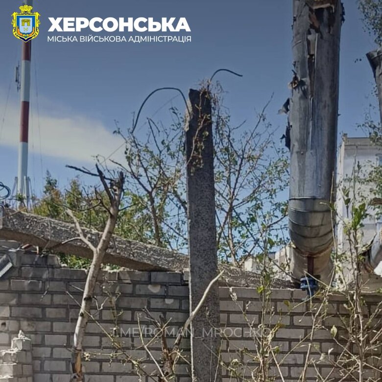 Обстріл Херсонської громади