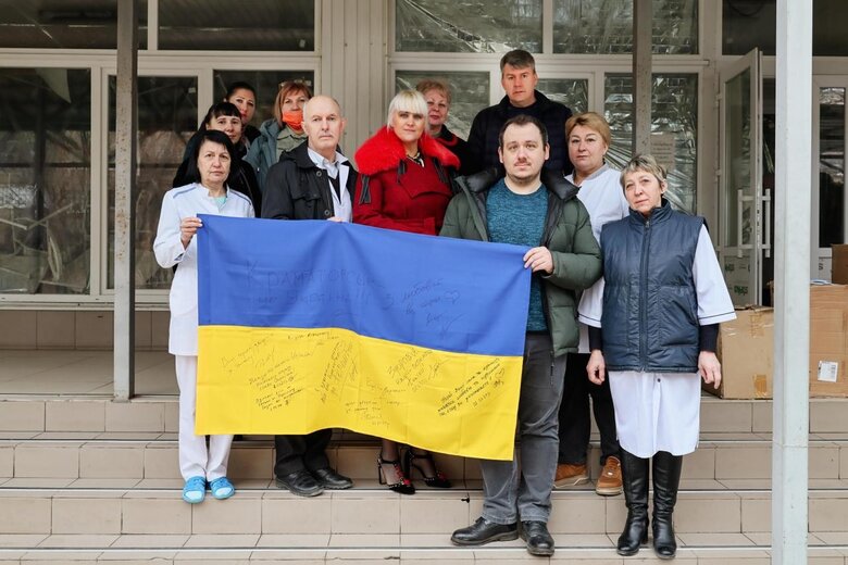 фонд Велич життя, Колектив лікарні Краматорськ