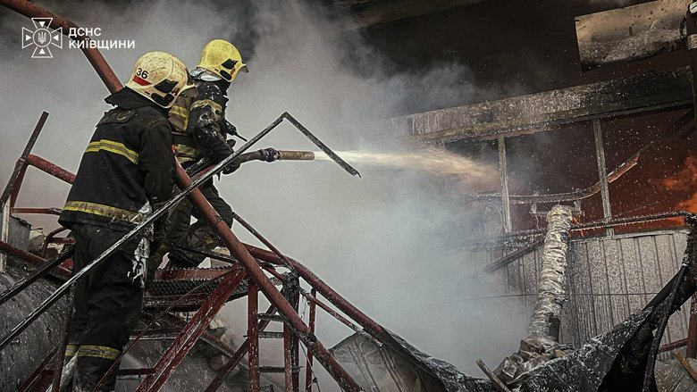 удар рф по підприємству на Київщині