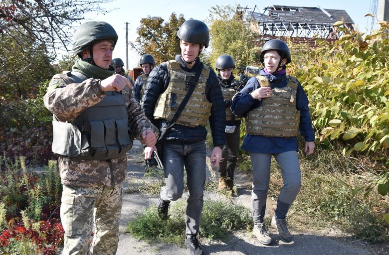 Американский журналист Нолан Петерсон посетил район проведения ООС 06
