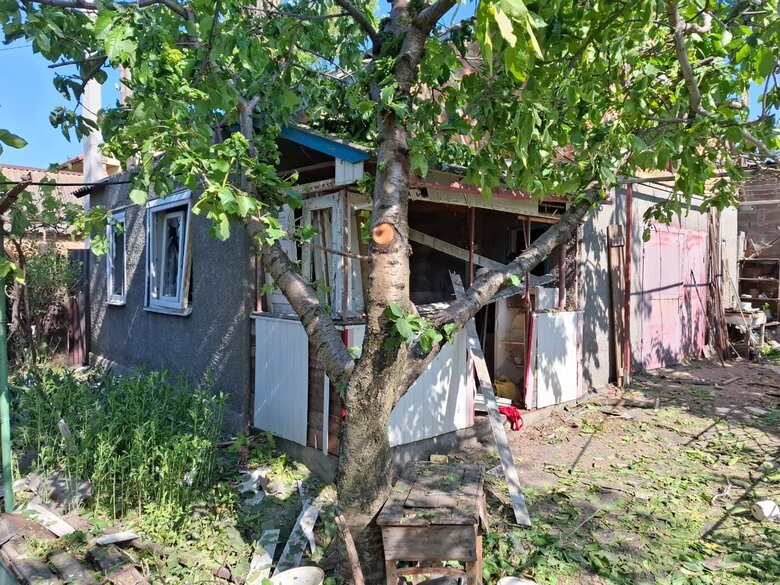 Наслідки обстрілів Дніпропетровщини 17 травня
