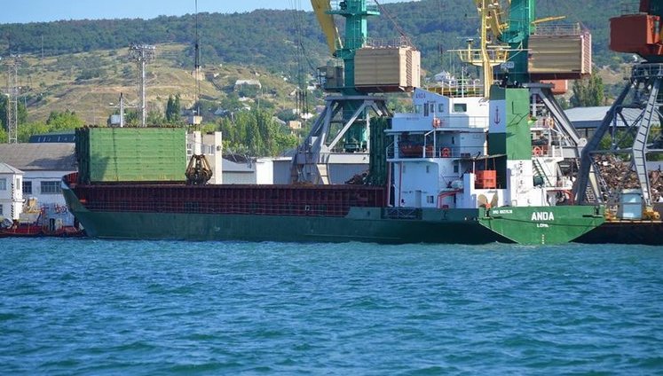 Затонувший сухогруз Anda более 30 раз заходил в порты оккупированного Крыма, - главред BlackSeaNews. ФОТО