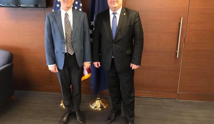 Чалий обговорив із помічником Держсекретаря США Карлом Рішем пріоритетні напрямки українсько-американських відносин. ФОТО