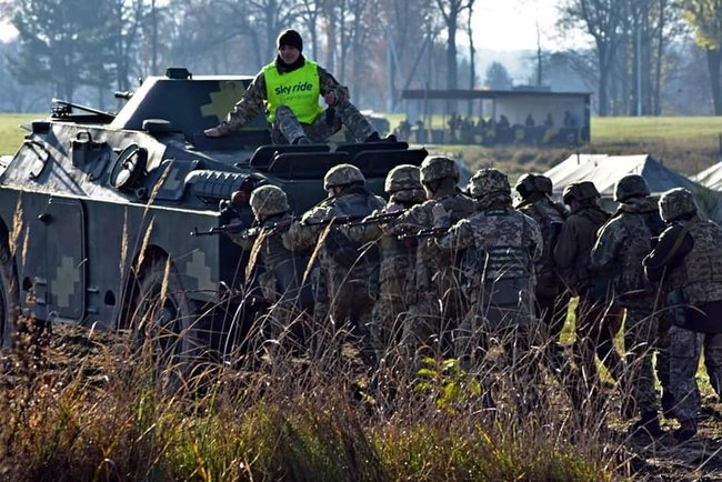 58-я ОМПБр проводит тренировки на Львовщине с инструкторами НАТО 04