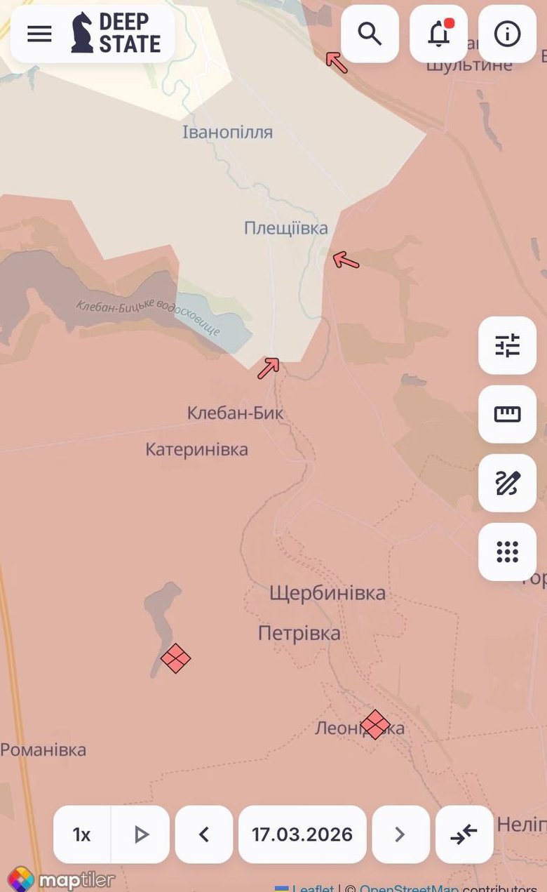 ворог має успіх на Донеччині