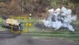 Уничтожение штурмовой группы оккупантов во время десантирования из бронемашины