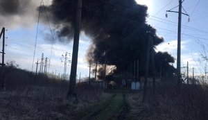 Russian occupiers fired missile at traction substation of Krasne railway station in Lviv region, - Kozytsky. VIDEO&PHOTOS
