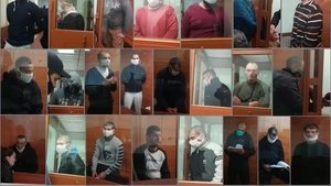 Court arrests 20 people detained during skirmish in Brovary without bail. PHOTO