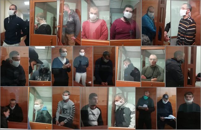 Court arrests 20 people detained during skirmish in Brovary without bail 01