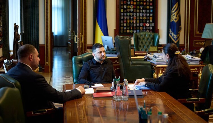 Зеленский провел встречу с Маркаровой: Обсудили возможные направления будущего сотрудничества