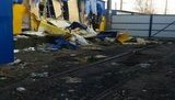 Демонтаж МАФів на Дарницькому ринку в Києві: зруйновано магазини. ФОТОрепортаж