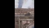Просування російських танків по Олешках. ВIДЕО