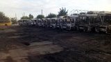 12 автобусів спалили вночі в Черкаській області. ФОТО
