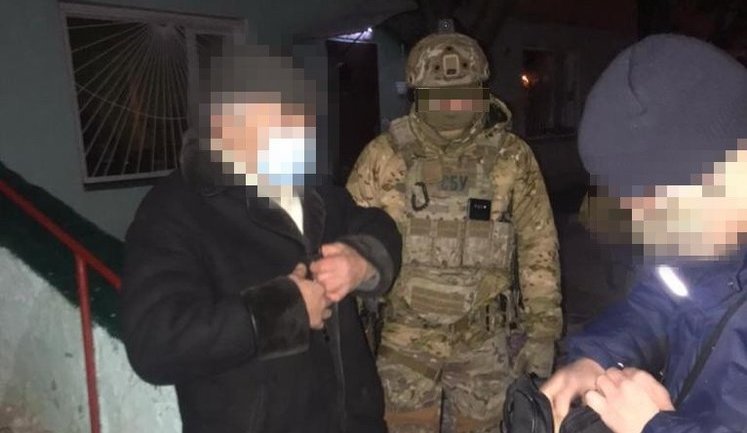 Russia’s FSB agent detained in Kyrovohrad region. VIDEO&PHOTOS