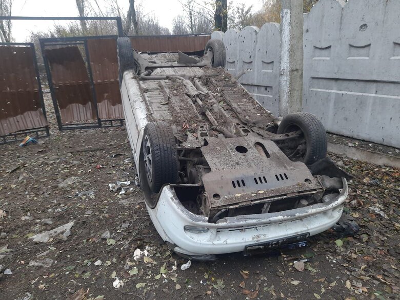 Ruscists hit Nikopol with artillery, one person killed, one wounded 02