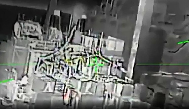 ССО показали кадры поражения двух буровых установок РФ в Каспийском море. ВИДЕО