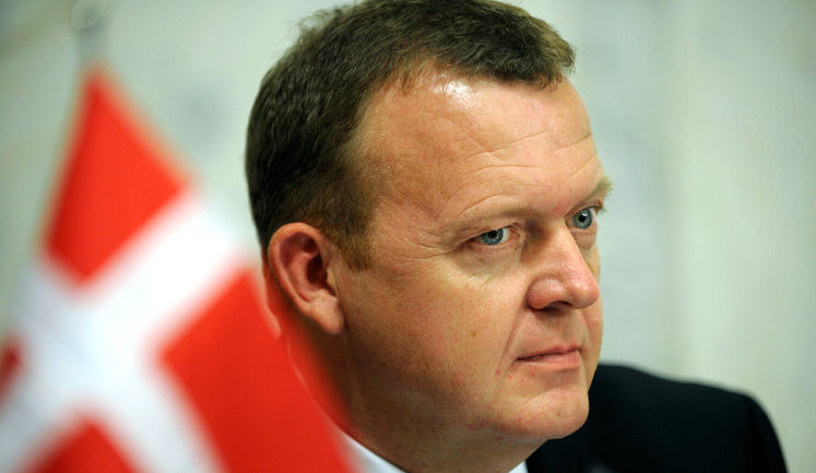 Danish Foreign Minister Rasmussen arrived in Ukraine. In middle of night, he had to go down to shelter. VIDEO&PHOTOS