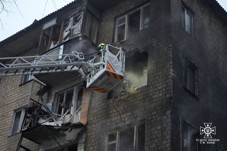 Ракетний удар по Києву
