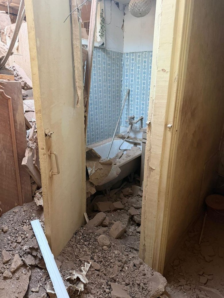 Удар РФ по Херсону