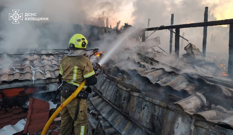 Russian drones attacked Kyiv region: five people were injured in Bucha district, including children. PHOTO