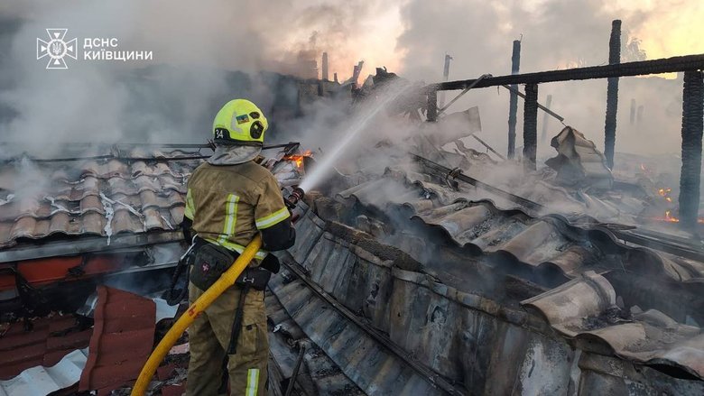 Attack on the Kyiv region